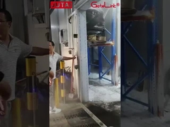 نور ایمنی پرده JUTAI درب ذخیره سازی سرد مزاحمت ضد مه و آزمایش -25 °C