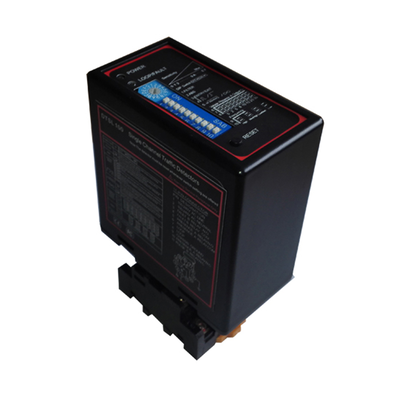 LD-100 Single Channel Vehicle Loop Detector with 40000V Lightning Protection, Automatic Reset, and 16 Sensitivity Levels for Parking Barrier Gates