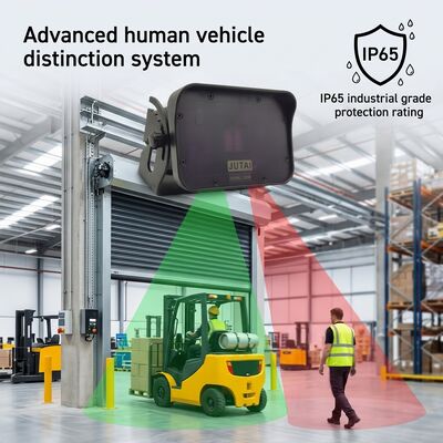 Fast Door Sensor Opener RVP42-9BW For Forklift People Distinguish IP65