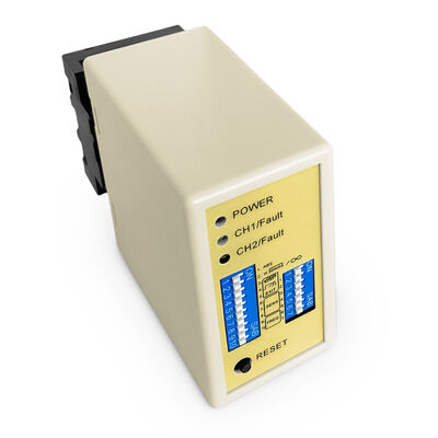 LD-200 دو کانال دستگاه تشخیص حلقه خودرو با محدوده 20 تا 2000uh و قدرت 110 تا 240VAC برای مدیریت پارکینگ