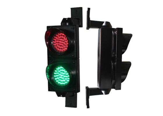 JUTAI JD112HF-C 100mm چراغ راهنمایی قرمز و سبز LED IP65 برای درب های مانع پارک و کنترل دسترسی